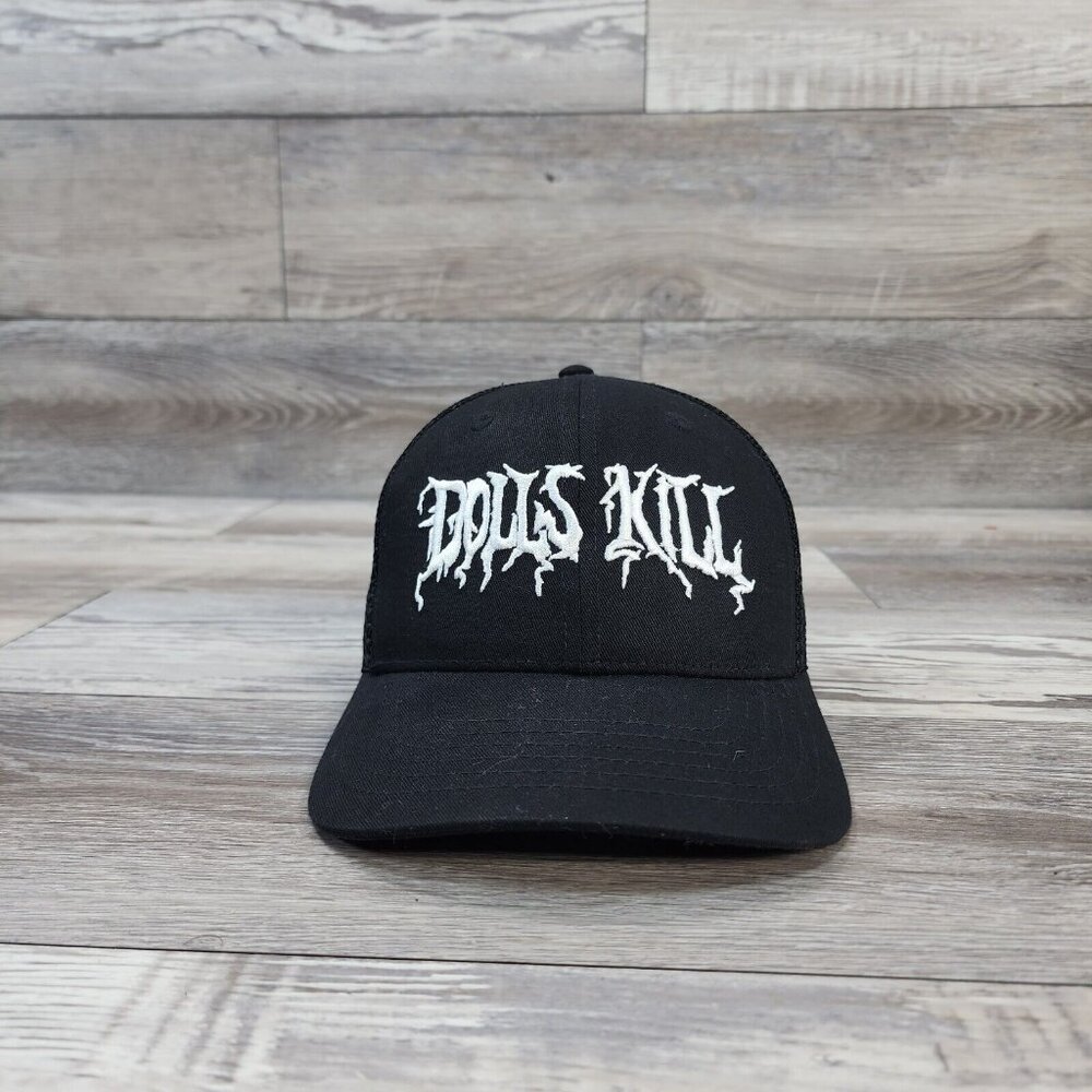 DOLLS KILL Cap Hat Adult Womens Adjustable SnapBack Trucker Meshback Casual Wear
